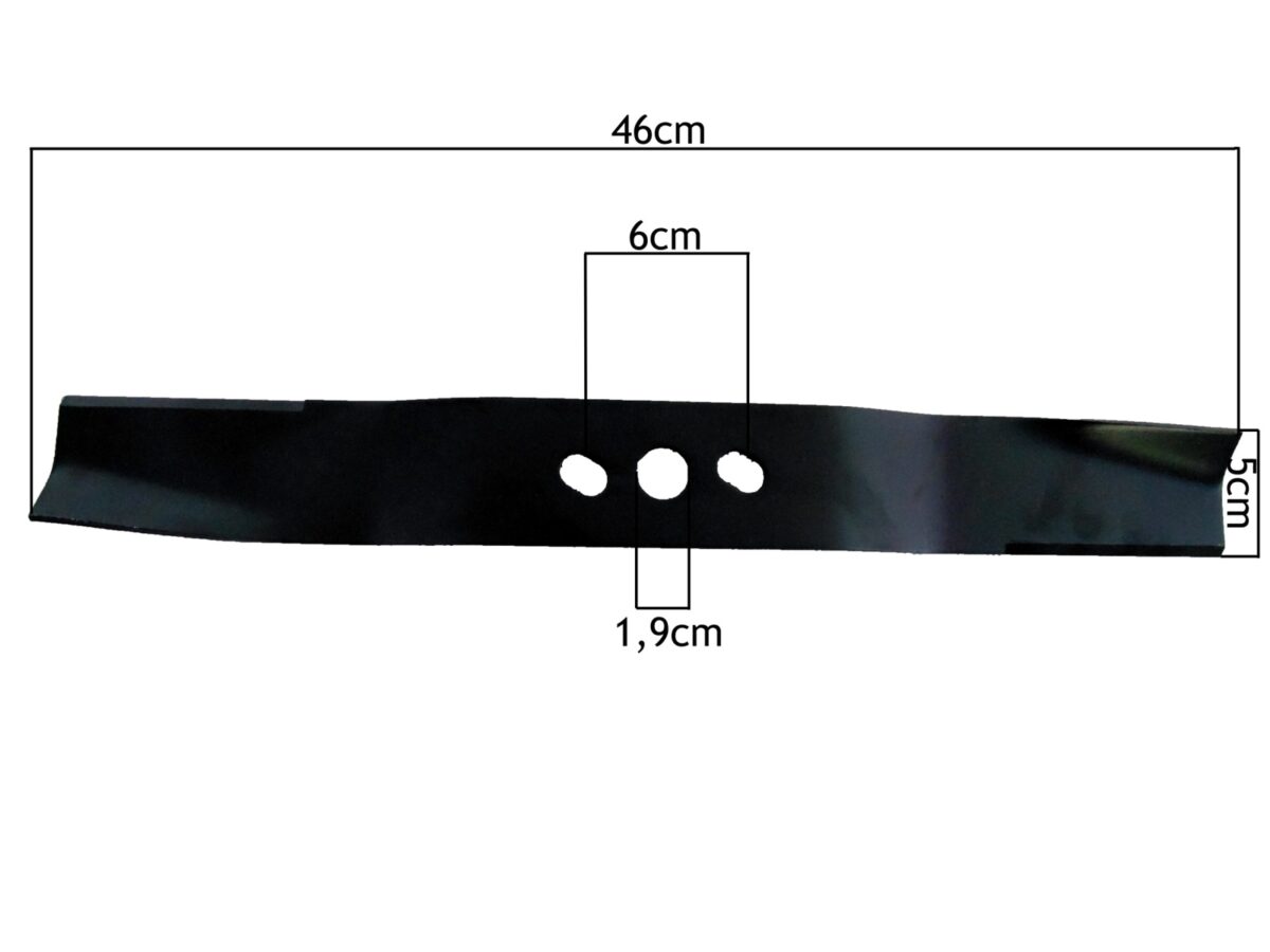 Nóż 51cm kosiarki spalinowej GYK GTR GTL GTM 51 z łopatami Krysiak