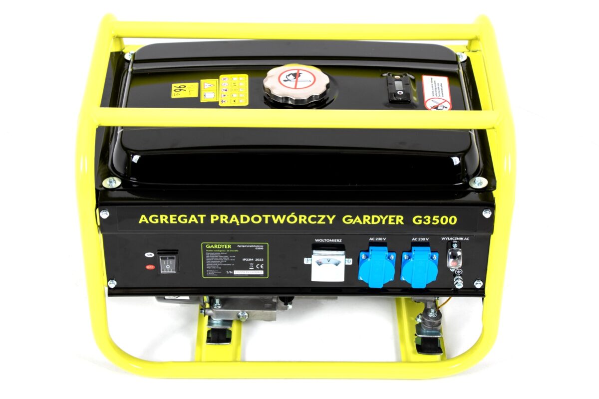 Agregat prądotwórczy jednofazowy Gardyer G3500 - miniaturka 10